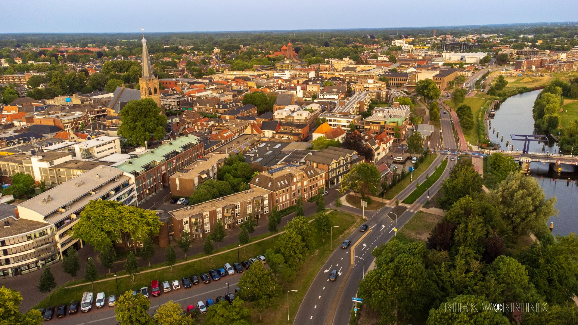 Doetinchem centrum drone